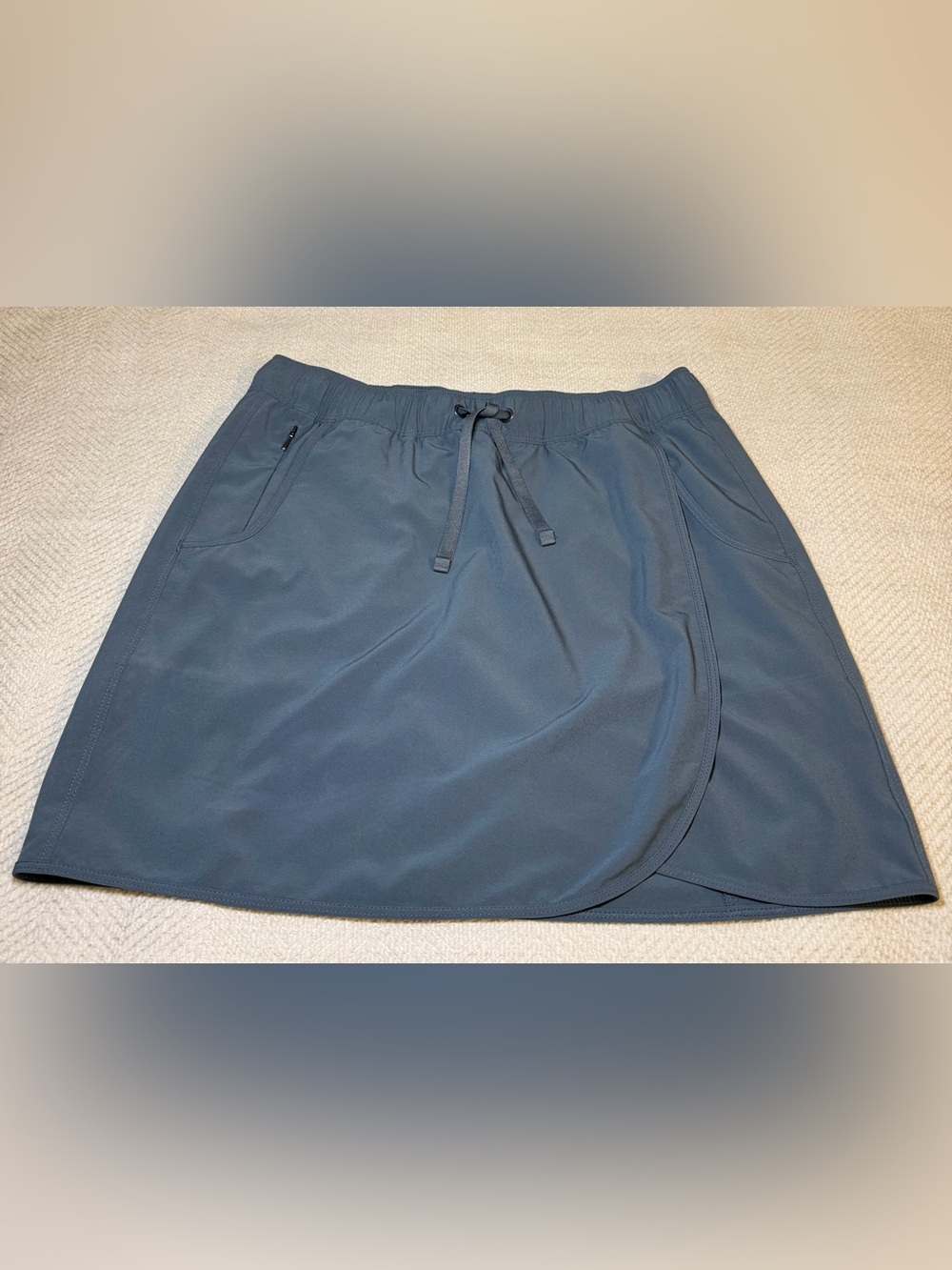 Patagonia Women's Blue Drawstring A-Line Skort